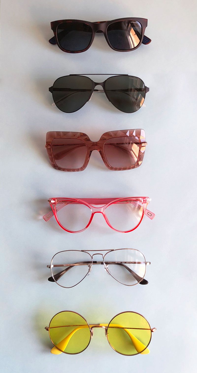 Eyewear Ray-Ban, Carrera, Dolce&Gabanna, Marc Jacobs